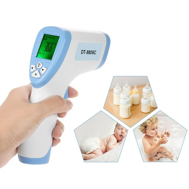Body Temperature Meter LCD Digital Non-contact IR Infrared Thermometer Forehead